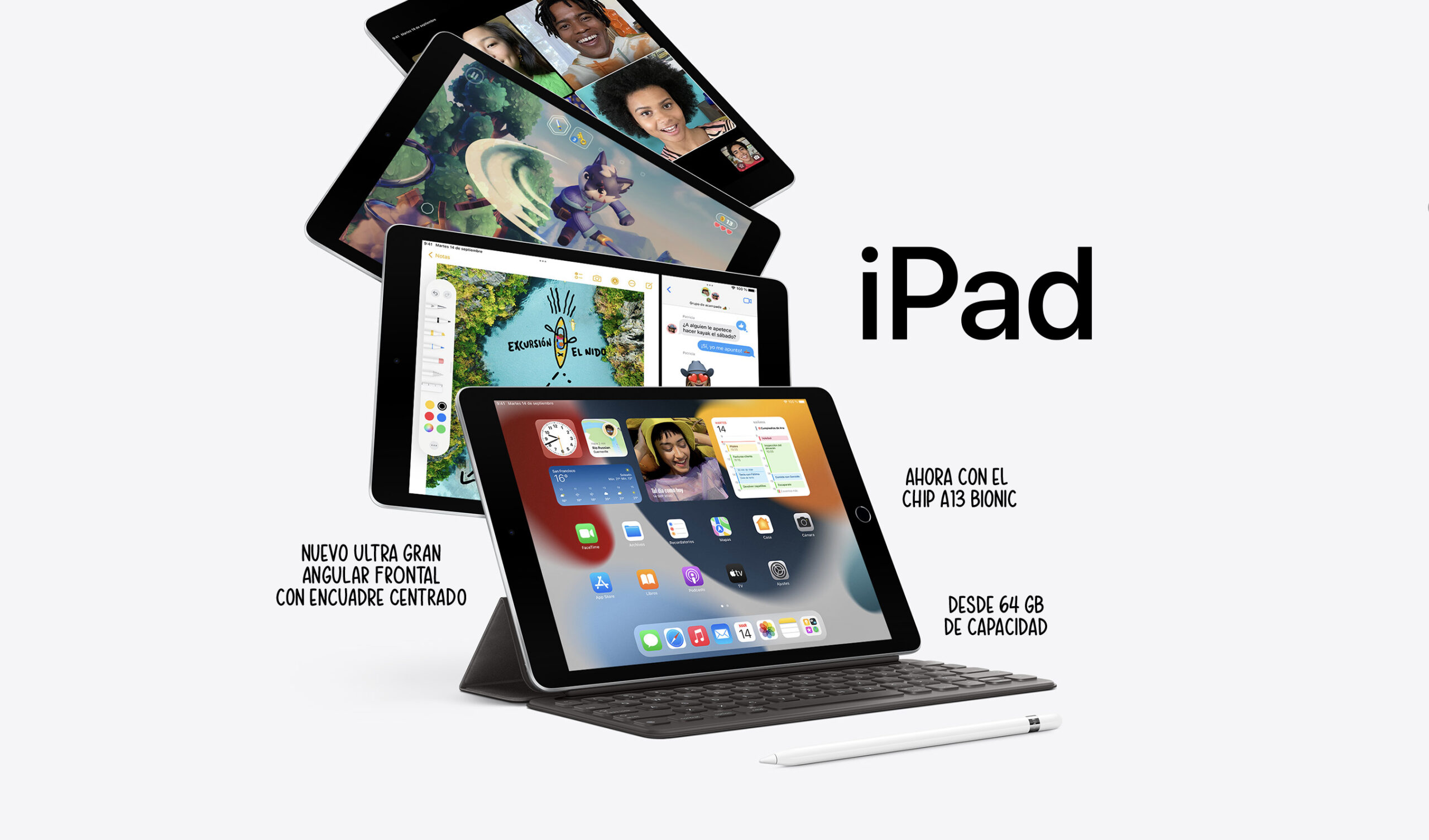 Apple presenta el iPad más económico de 10,2 pulgadas
