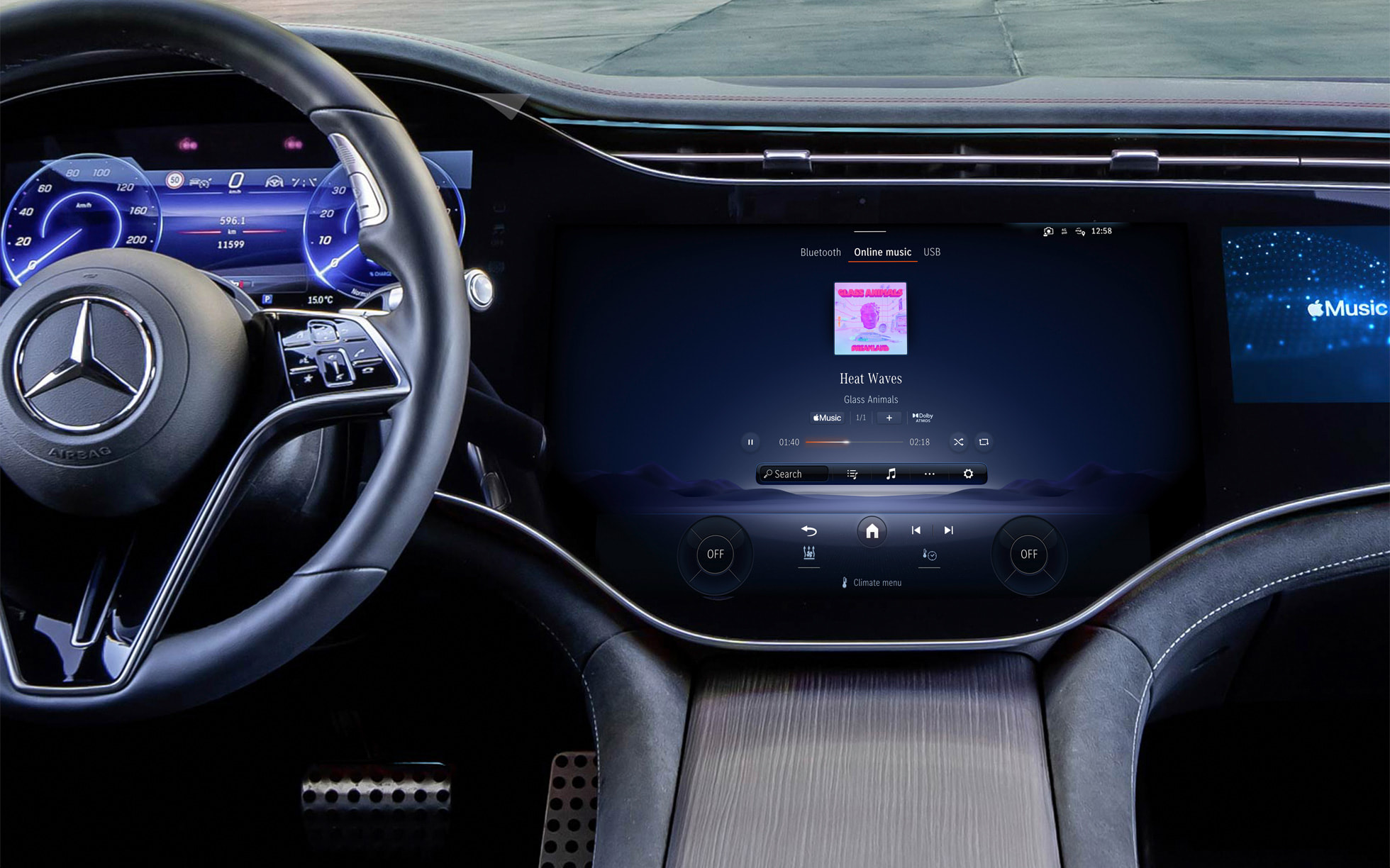 Apple Music y Mercedes-Benz añaden audio espacial en sus vehículos